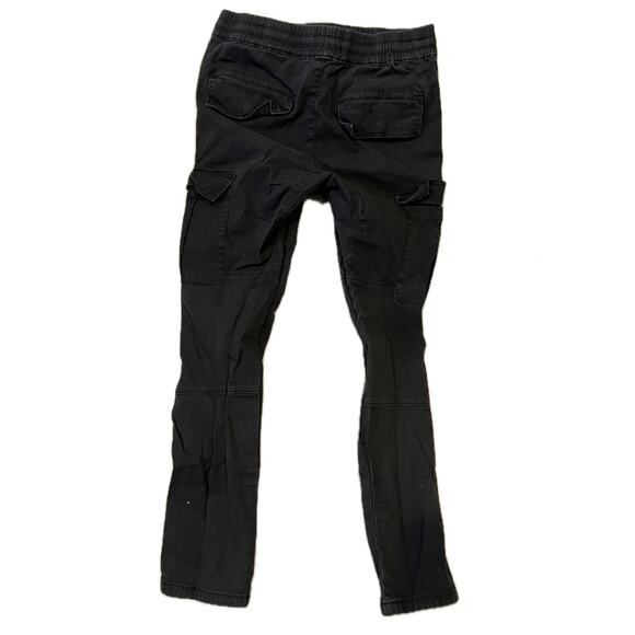 Pacsun Black Ankle Cuffed Joggers Mens S - Picture 2 of 3